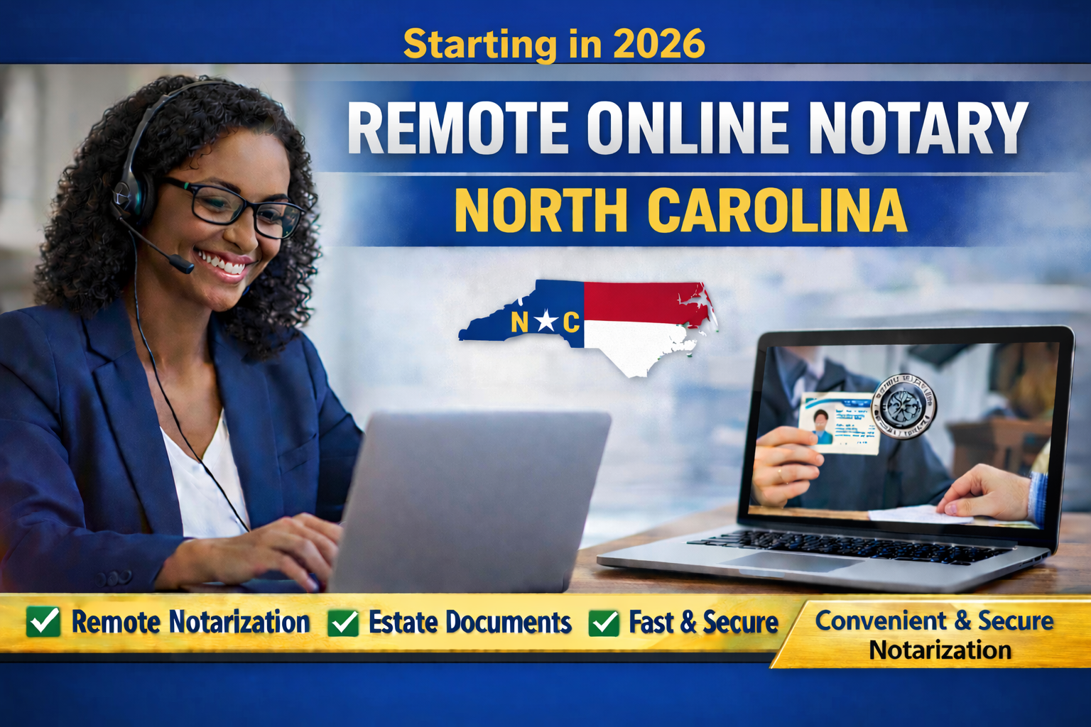 Trusted Remote Online Notary in North Carolina